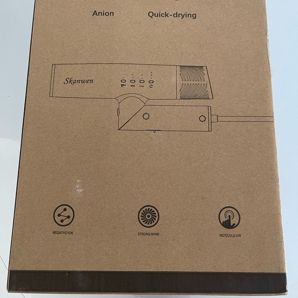 SKANWEN Ionic Hair Dryer with Folding Handle, 110,000 RPM High-Speed Blow Dryer - Picture 10 of 10